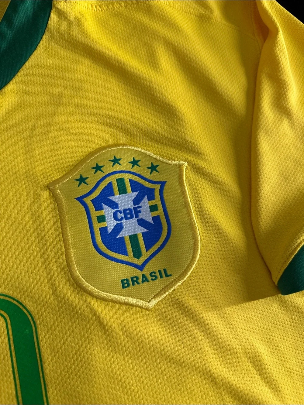 VINTAGE Brazil 🇧🇷 #10 Ronaldinho 2006 FIFA World Cup Nike Home Jersey